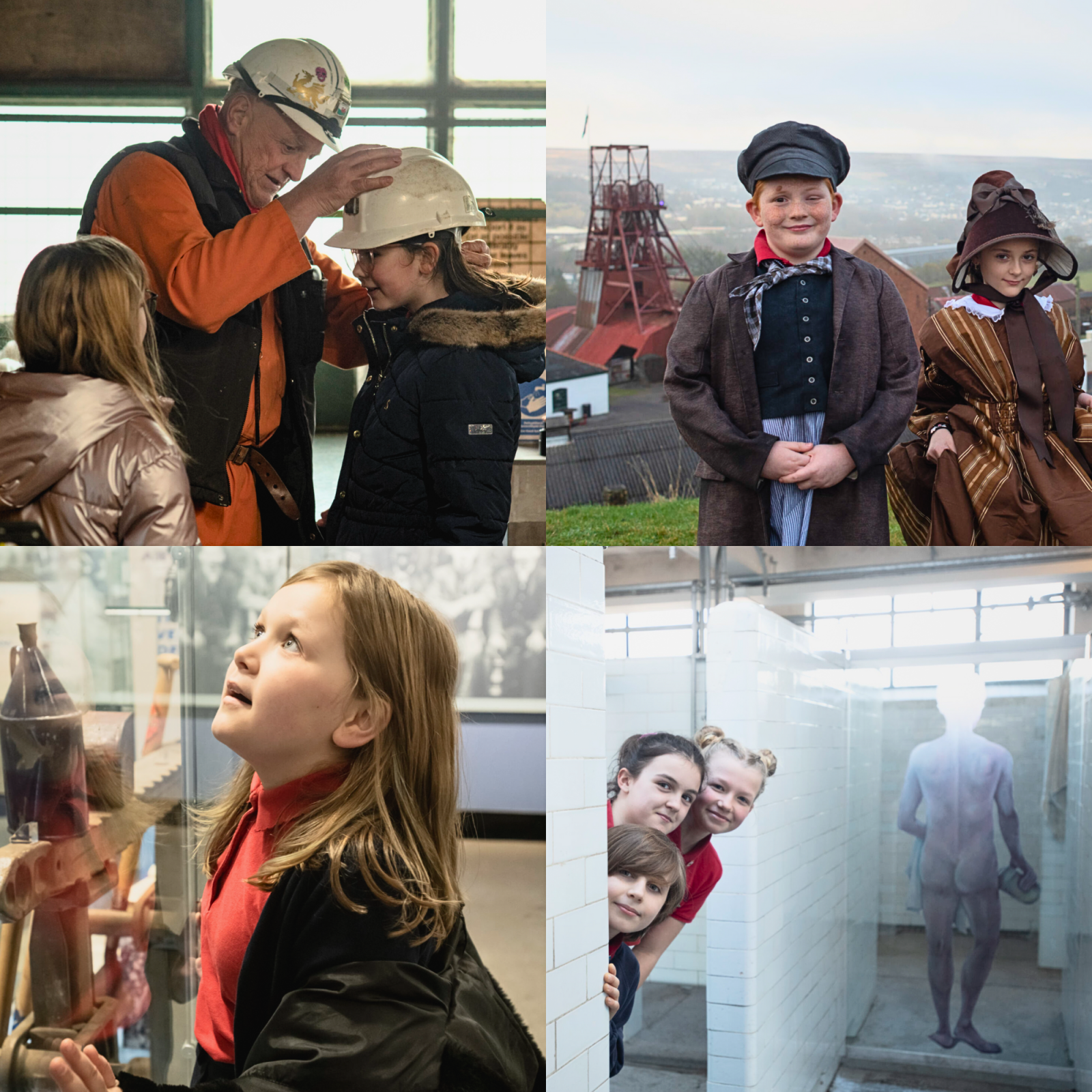 A school trip to Big Pit