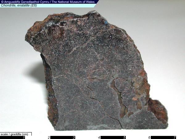 Meteorite: Chondrite, enstatite (E6)