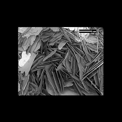 Platy abhurite crystals