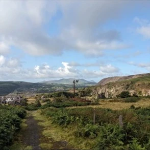 Fig 1. Pen-Yr-Orsedd Quarry (pictures taken by author).