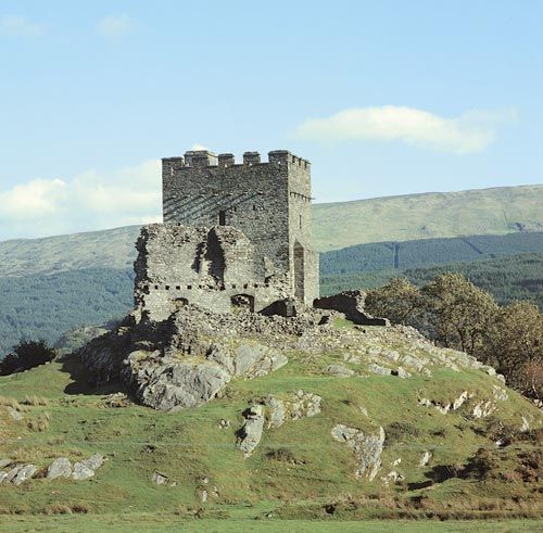Dolwyddelan Castle. © Cadw, Welsh Assembly Government (Crown Copyright)