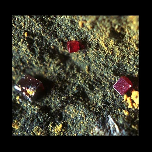 Cubic cuprite crystals