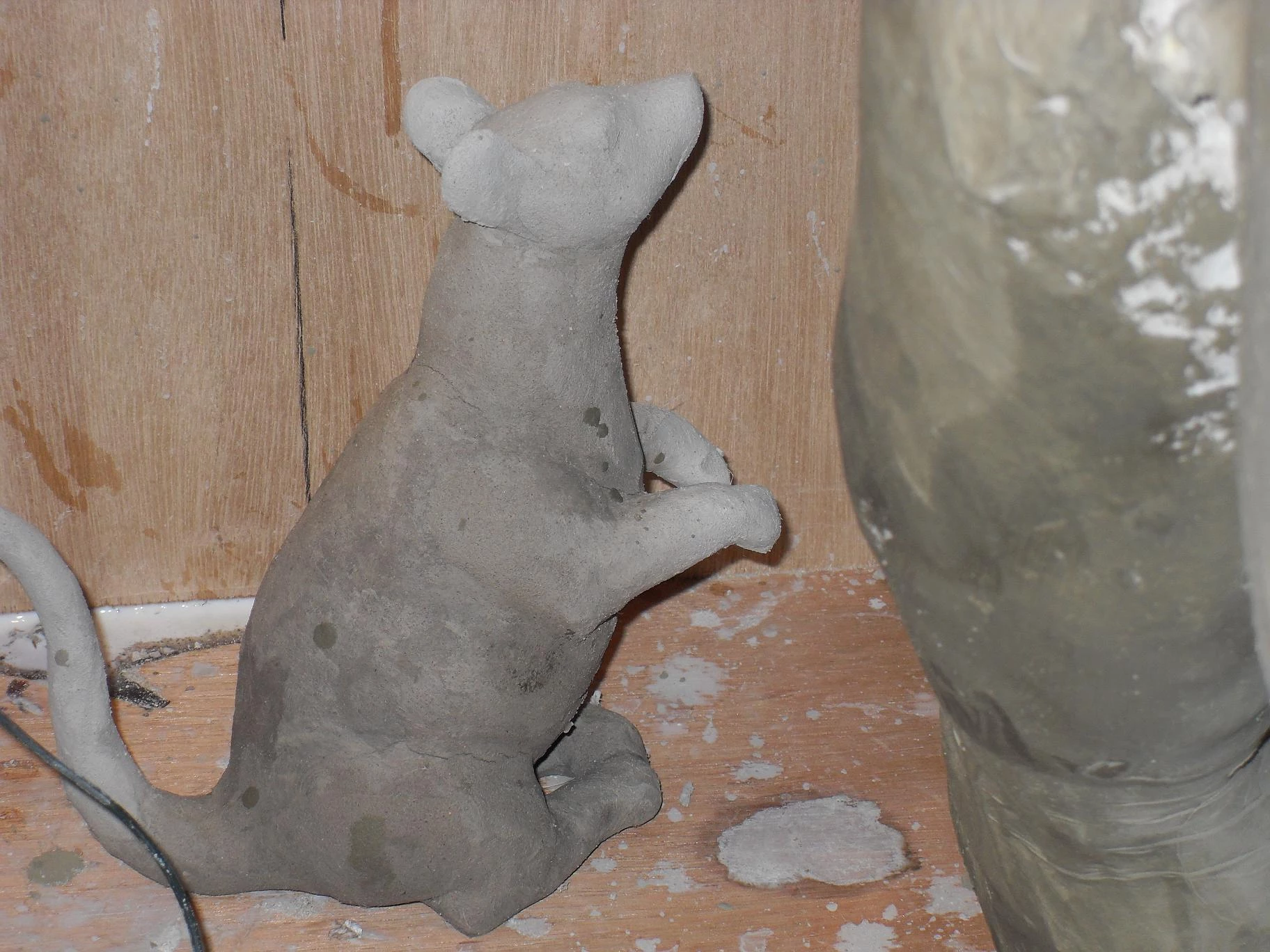 Ganesha's mouse, perhaps a symbol of his quick intelligence