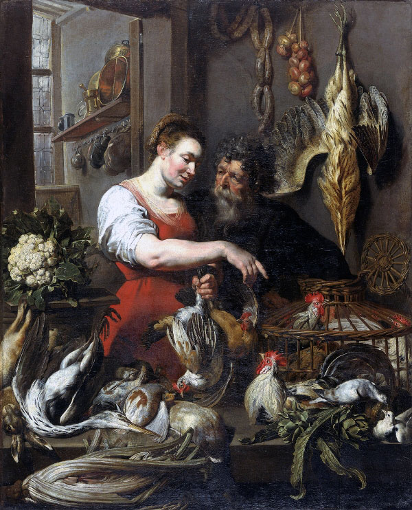 The Poulterer's Shop, Frans Snyders