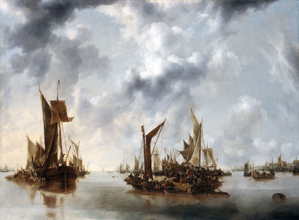 A Calm, Jan van de Capelle