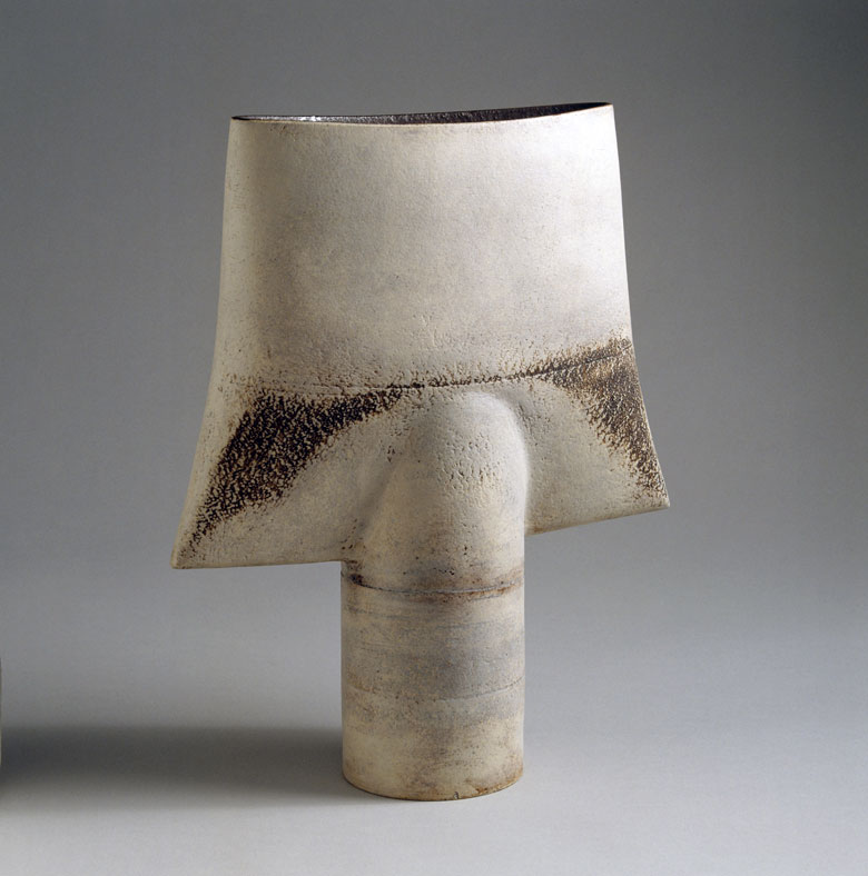 Hans Coper, stoneware vase, 1973