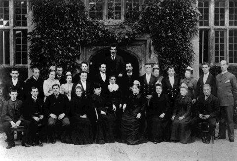 St Fagans Castle, 1890s.