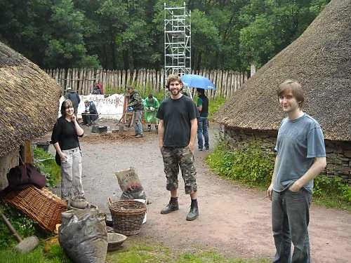 Cleaning the Celtic Village