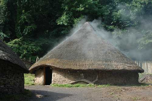 Celtic Village roundhouse