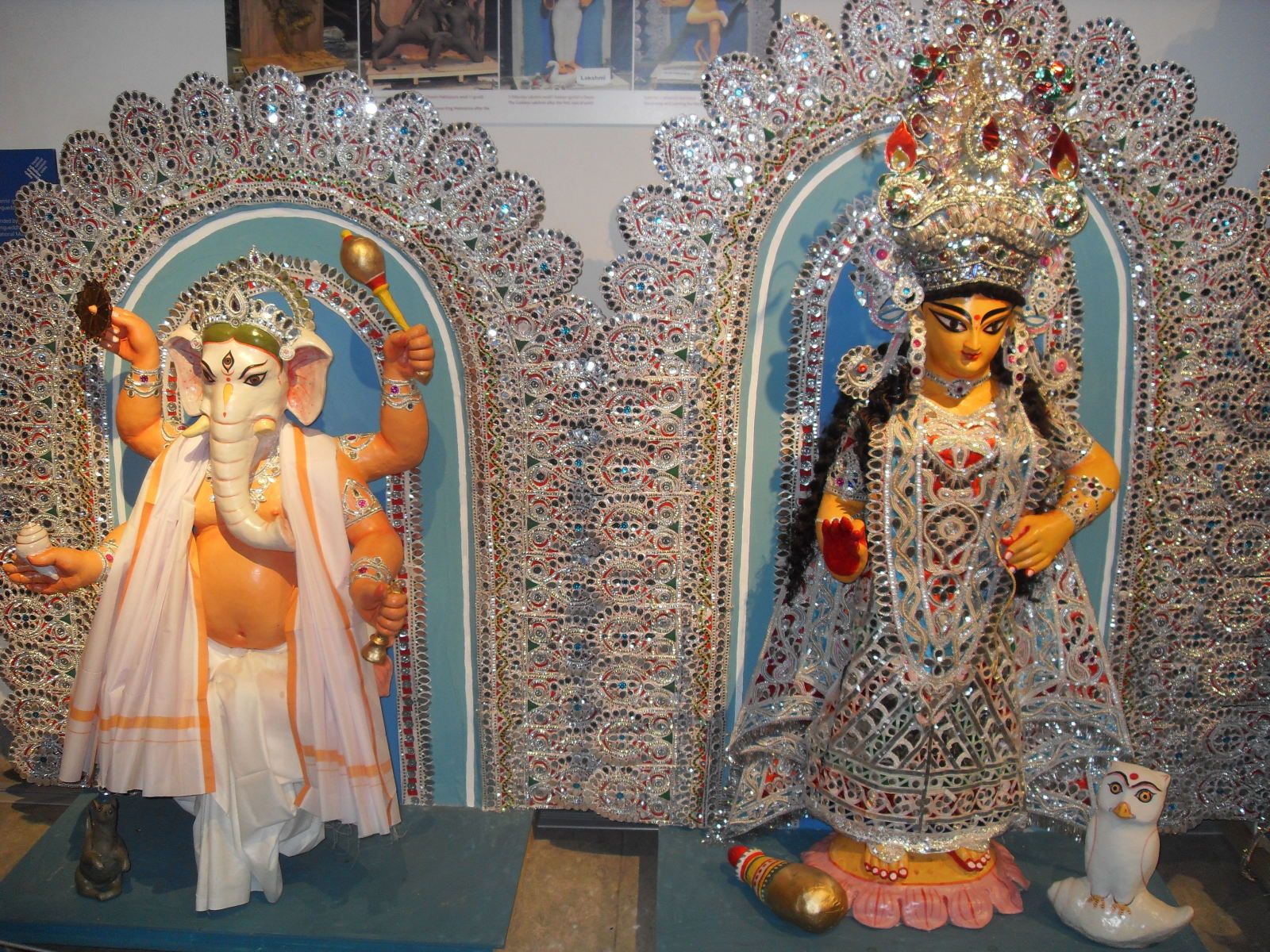 Ganesha and Lakshmi