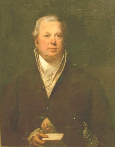 Oil painting of Sir Robert Williames Vaughan