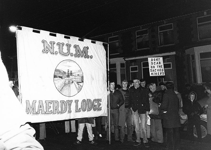 The march back to work, Maerdy, Rhondda