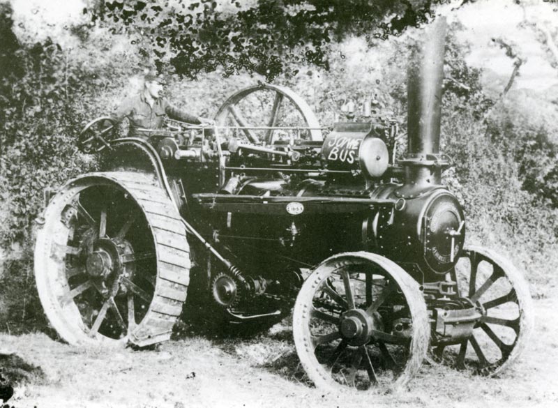 Tractor in military use.