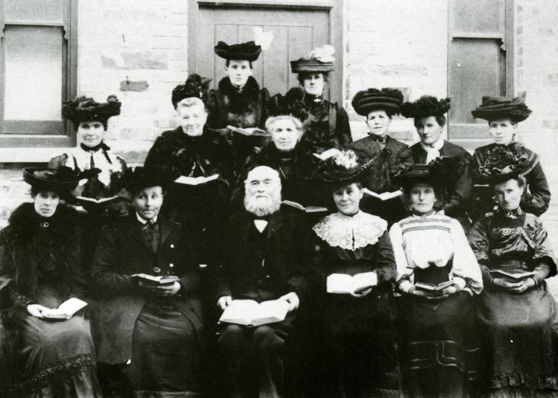 A ladies' Sunday School class, Babell Chapel, Cilgerran, 1906